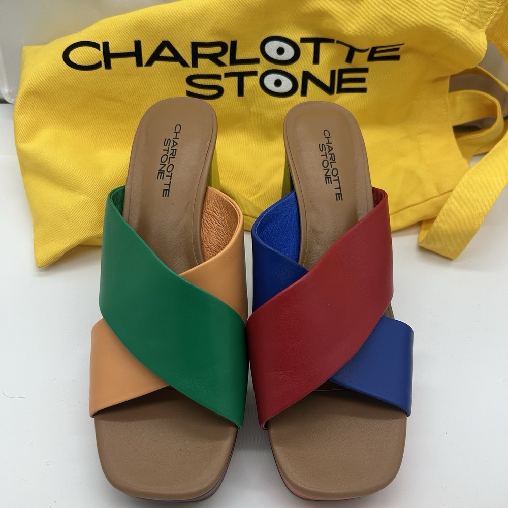 Charlotte Stone Multicolor Heels